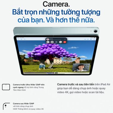 iPad Air 6 M2 11 inch 2024 Wifi 256GB | Chính Hãng Mới