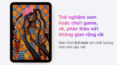 iPad mini 6 WiFi 64GB Cũ Đẹp