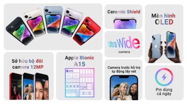 iPhone 14 Plus 256GB Quốc Tế Máy Mới