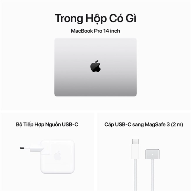 MacBook Pro 14inch M4 10GPU 16GB 512GB | Chính hãng Apple