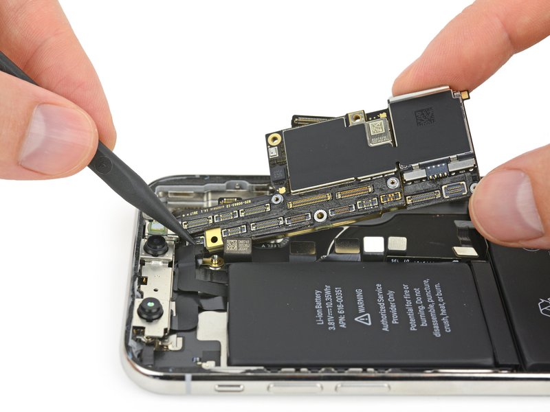 Thay nút volume iPhone Xs