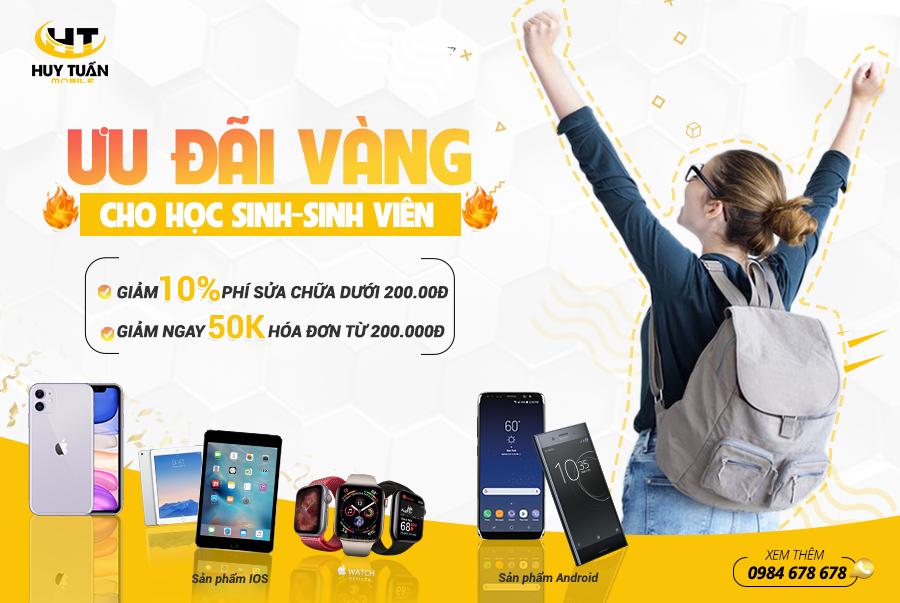 Ưu Đãi Học Sinh Sinh Viên Huy Tuấn Mobile